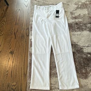 Brand new Adidas White baseball pants.